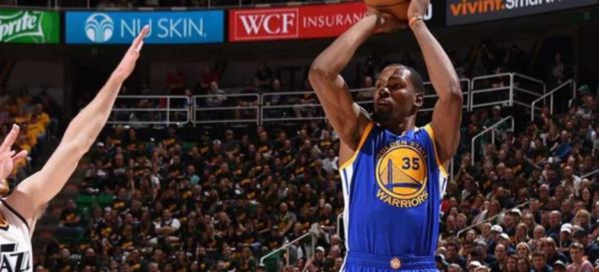 Durant scores 38 points, Warriors beat Jazz to take 3-0 lead