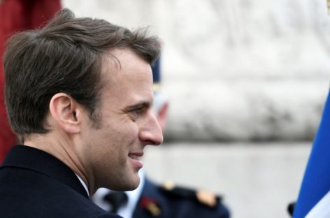 French voters in Slovakia elected Macron