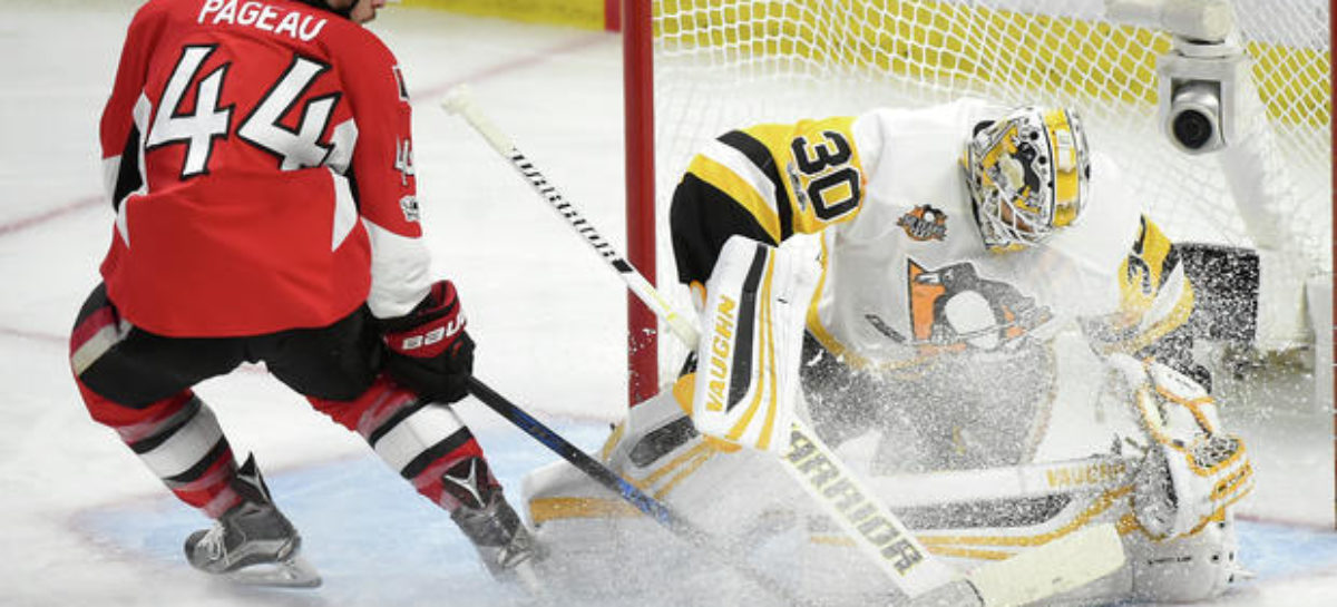 Hoffman’s goal helps Senators beat Penguins to force Game 7