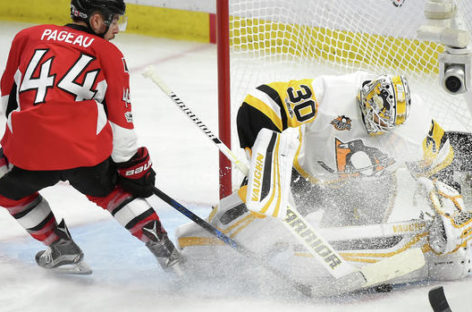 Hoffman’s goal helps Senators beat Penguins to force Game 7