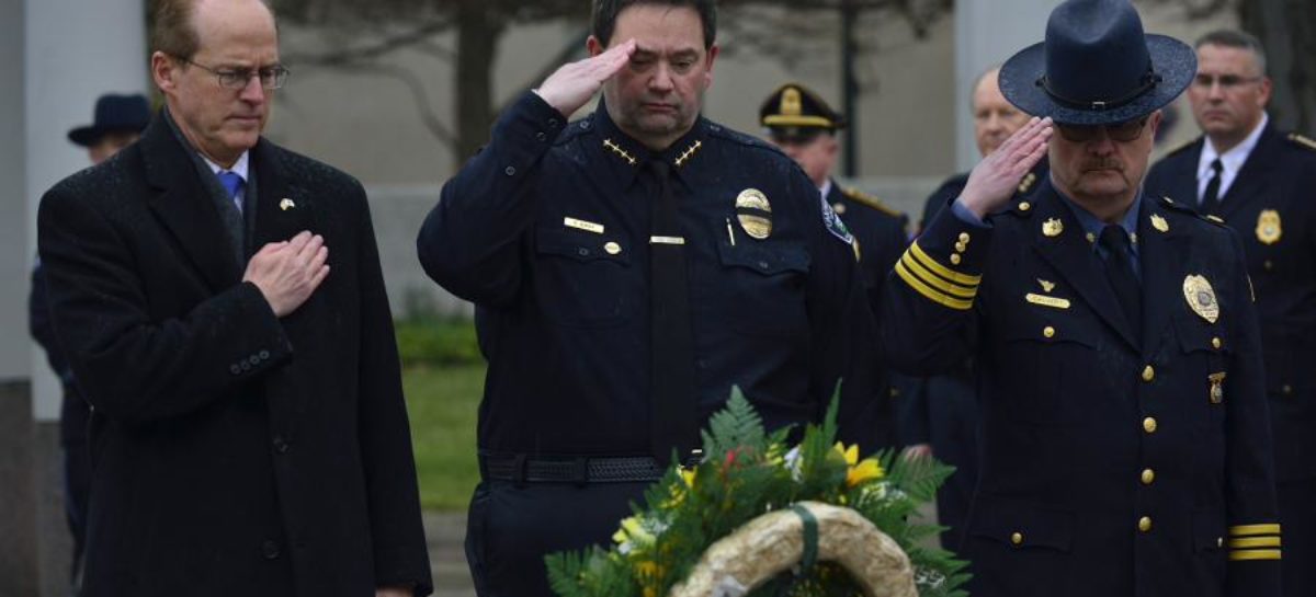 Troy Police Honor Fallen Officers