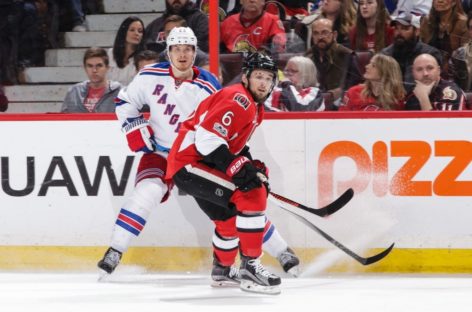 Karlsson leads Senators past Rangers into East finals