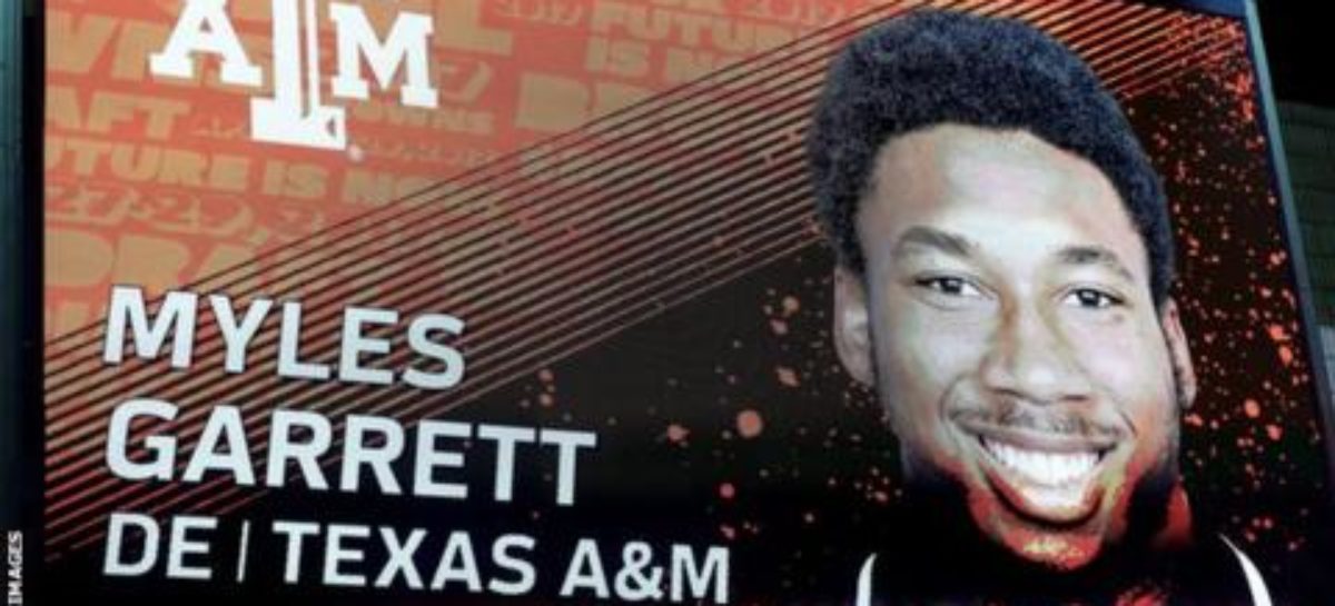 No Surprise, Browns Take Garrett With Top Pick