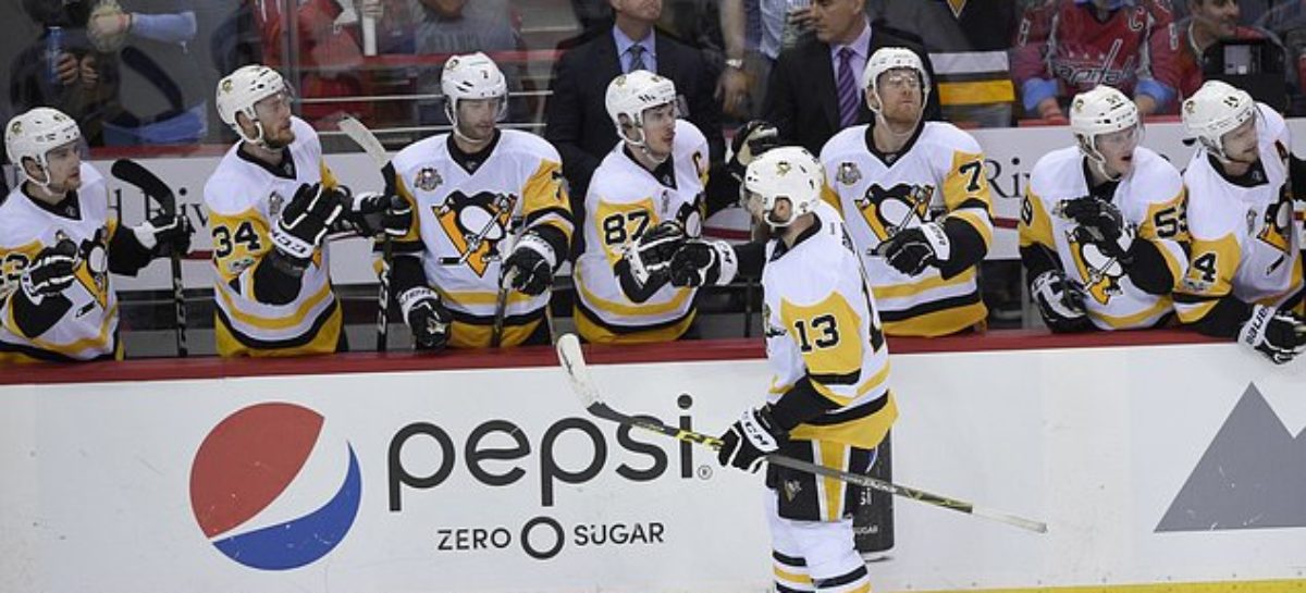 Penguins chase Holtby, beat Capitals to take 2-0 series lead