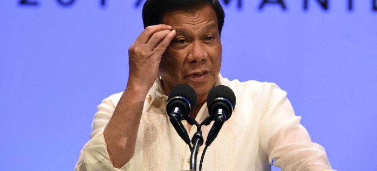 Philippines’ Duterte gives China free pass over sea row