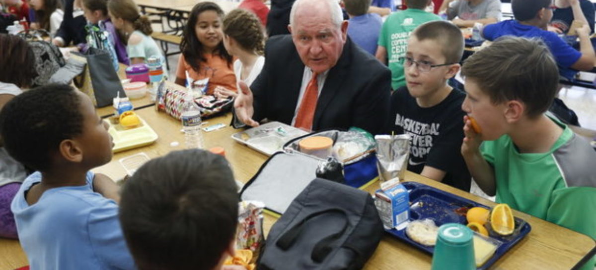 #SecretarySonny Moves to Make School Meals Great Again