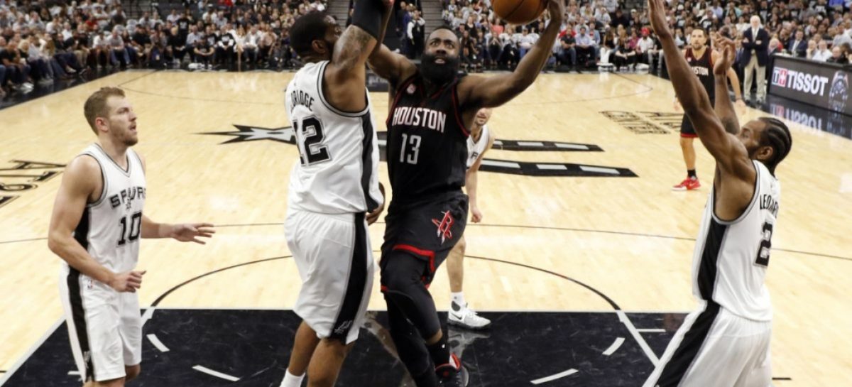 Rockets’ 22 3-pointers dismantle Spurs, 126-99 in Game 1