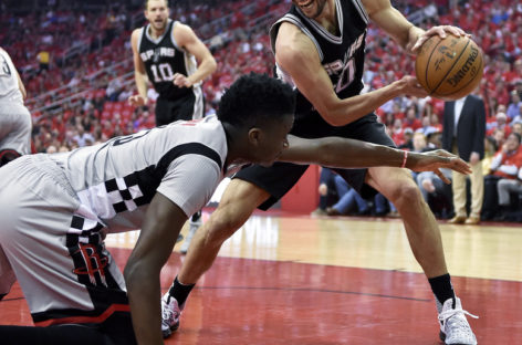 Spurs rout James Harden, Rockets 114-75 to win series