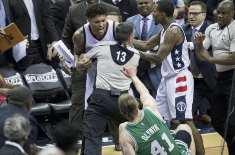 Wizards’ Oubre suspended for Game 4 for knocking over Olynyk