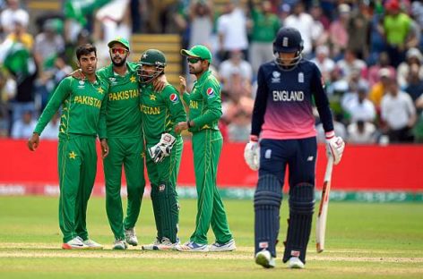 Pakistan Thrash England to Reach Champions Trophy Final