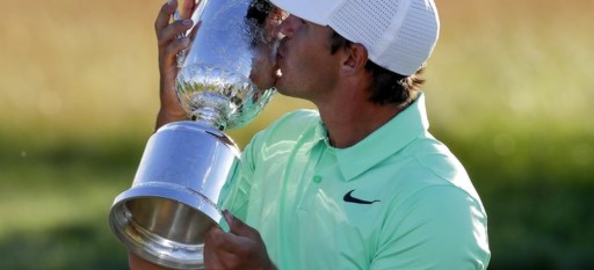 Brooks Koepka wins US Open title after record week