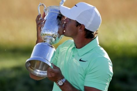 Brooks Koepka wins US Open title after record week