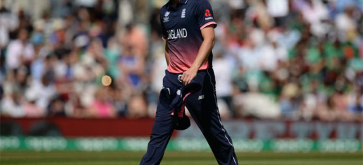 Woakes out of Champions Trophy with side strain