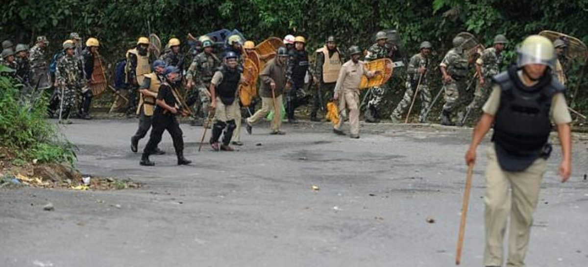 Clashes, protests intensify amid shutdown in India’s Darjeeling town