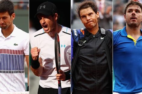 French Open semifinals: Murray-Wawrinka, Nadal-Thiem