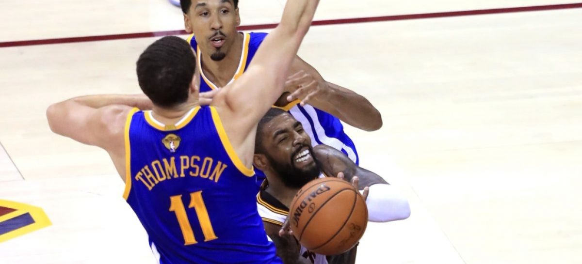 Draymond Green Gives Cavs Security Hard Time After Game 4