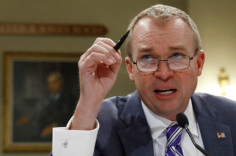 Trump’s budget director defends plans to cut social programs