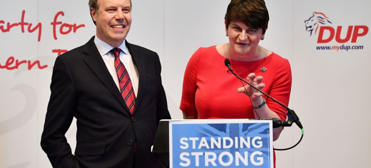 Britain’s May still in talks with DUP on power deal