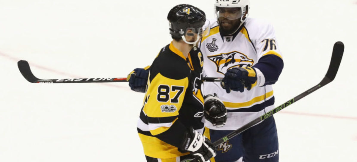 Preds even Stanley Cup Final at 2-2, beat Penguins 4-1