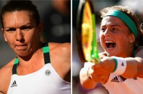 Ostapenko aiming to break through the Halep wall