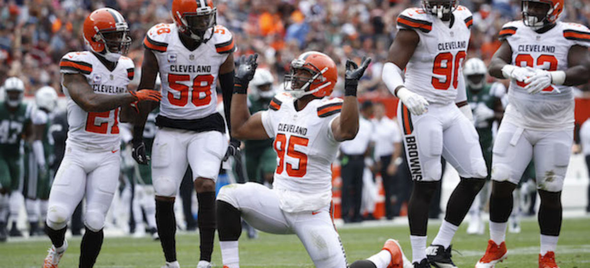 Former Texas A&M star Myles Garrett to make National Football League debut vs Jets