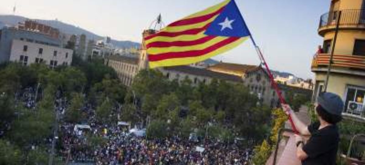 Catalonia goes on strike to protest independence