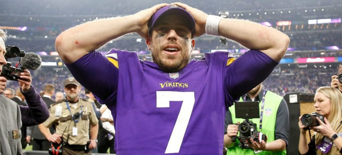 Dear, Case Keenum and Stefon Diggs: Thank you, so much