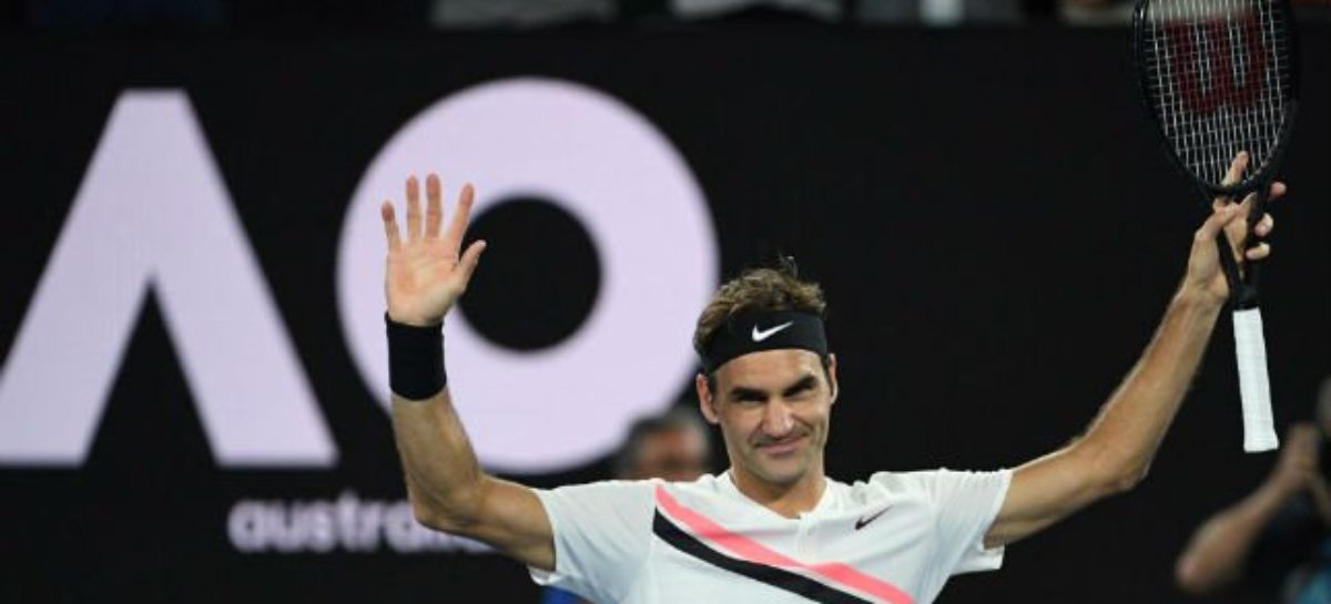 Federer, Chung, Kerber, Halep in semis