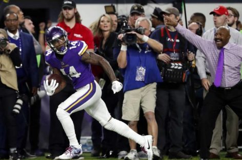 Must-watch: Everson Griffen reacting to Diggs TD in real-time is priceless