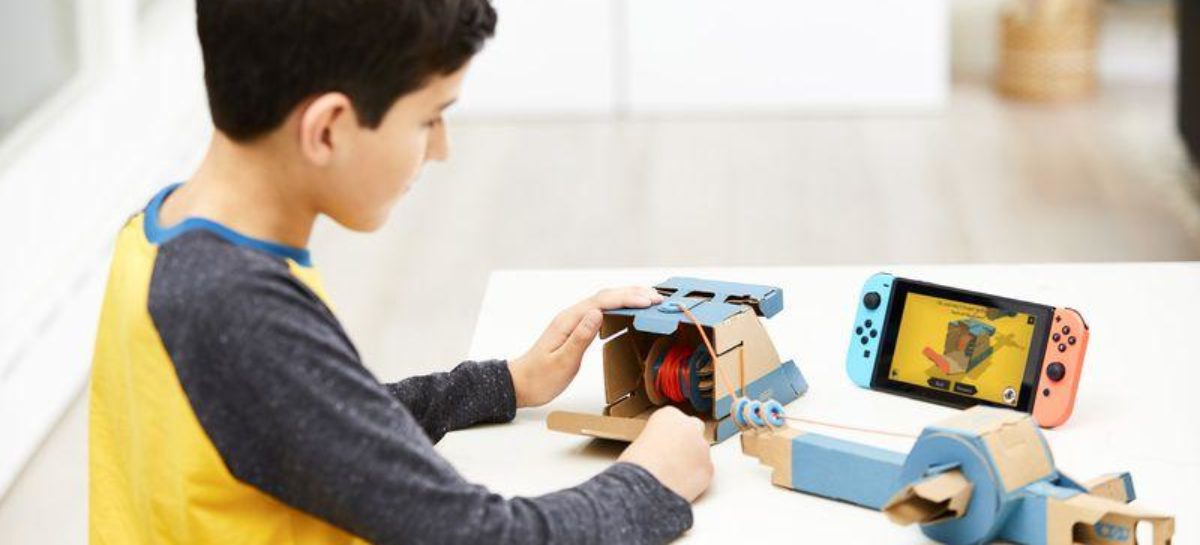 Nintendo Labo lets you build Switch accessories from cardboard