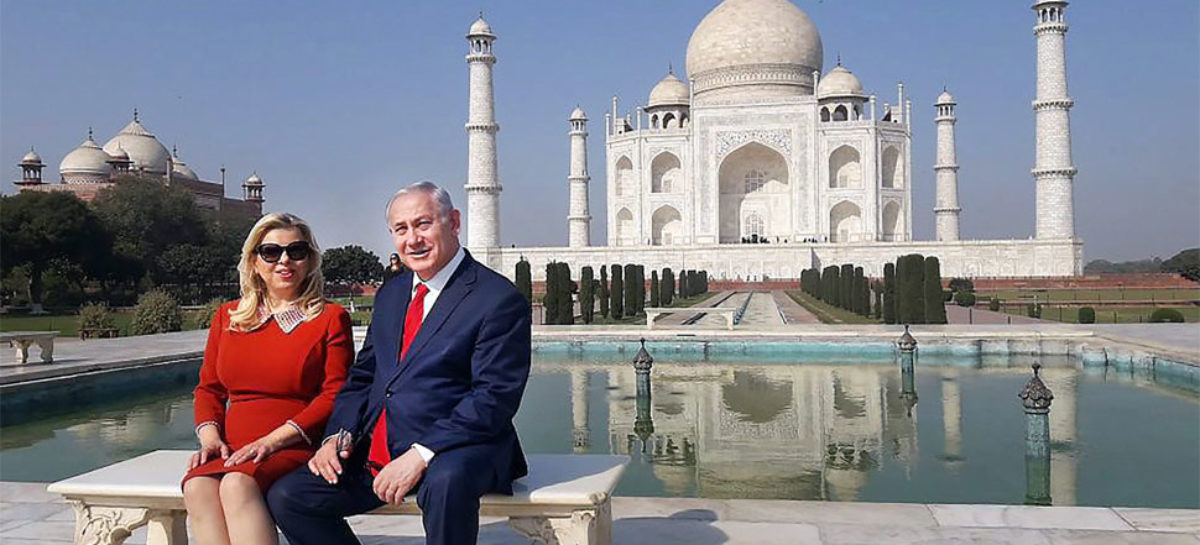 Gujarat extends a warm welcome to PM Modi, Israeli PM Netanyahu