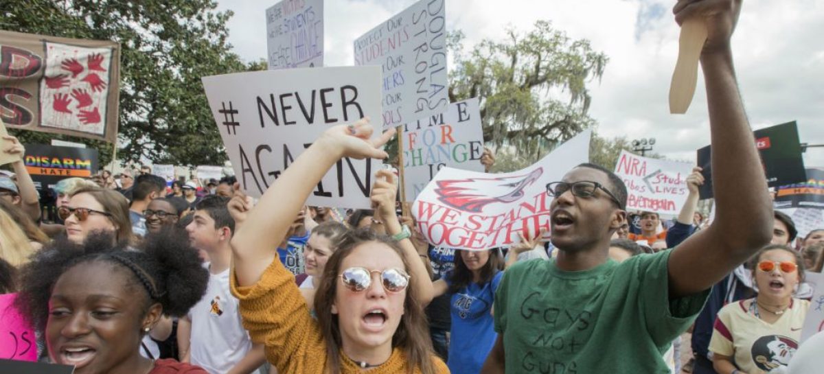 Aurora area students stage walkouts to honor Florida shooting victims