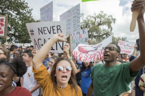 Aurora area students stage walkouts to honor Florida shooting victims