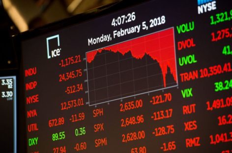 US Dow Jones plunges over 1000 points