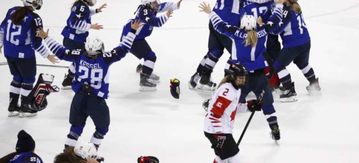 Canadian women take silver in Olympic hockey