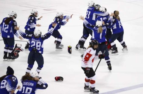 Canadian women take silver in Olympic hockey