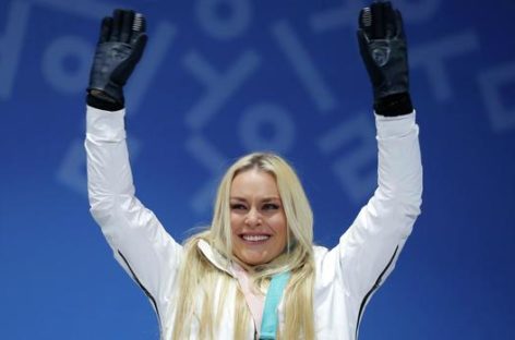 Lindsey Vonn takes bronze in Olympic downhill behind Italy’s Goggia