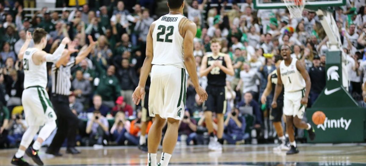 Miles Bridges rises to the moment for Michigan State