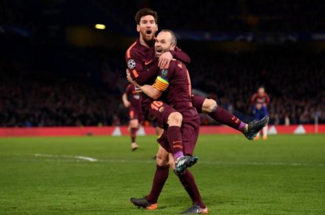 Chelsea, Barcelona draw as Bayern hammer Besiktas