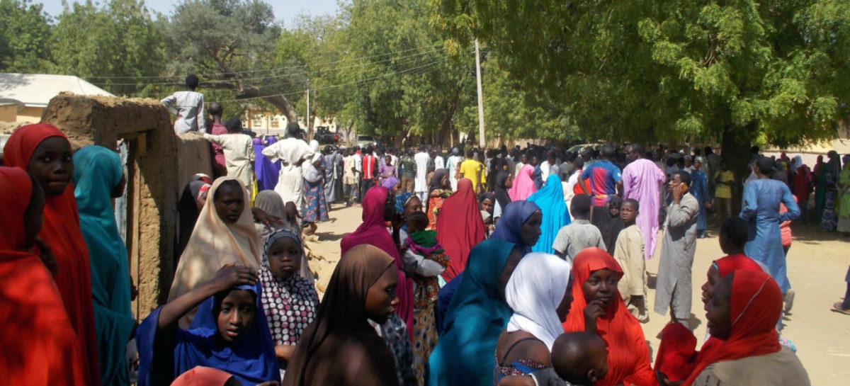 Buhari assures Dapchi schoolgirls of security