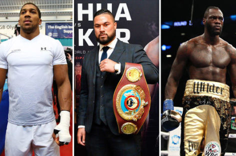 Anthony Joshua threatening to freeze out heavyweight rival Deontay Wilder