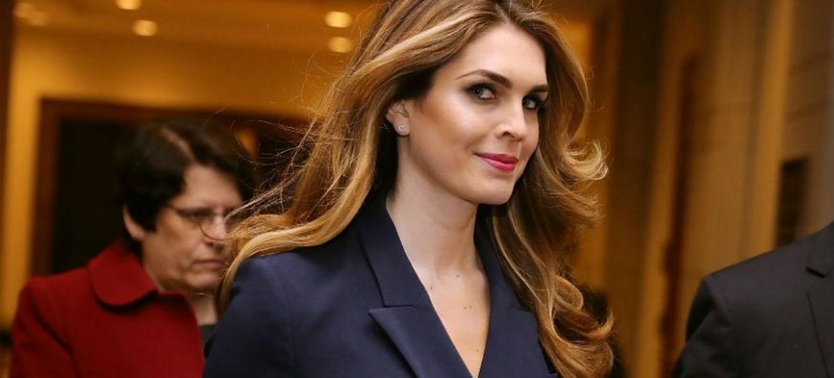 Hope Hicks Resigns From White House Duties As Communications Director