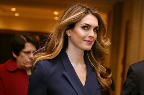 Hope Hicks Resigns From White House Duties As Communications Director