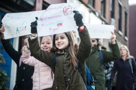 STUDENT WALKOUT: 80 rally at Wellington High School