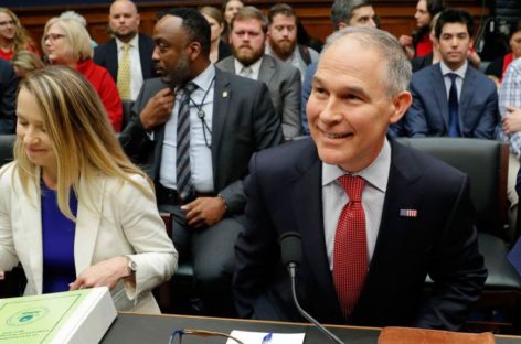 Congress grills EPA chief over allegations of ethics violations