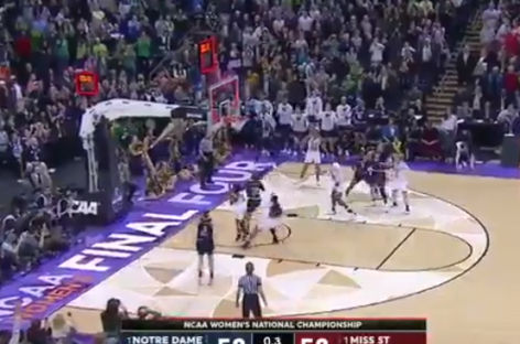 Notre Dame Wins Women’s National Basketball Championship on Last-Second Shot