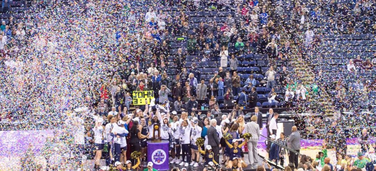 Notre Dame sinks buzzer-beating three-pointer to win women’s national championship