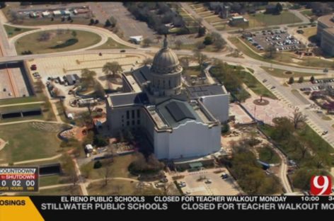 ‘Tired of begging’: Teacher rebellion shuts down Oklahoma, Kentucky schools