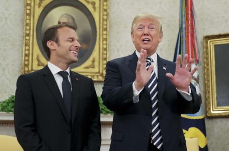 United States should not ditch Iran deal without new accord: Emmanuel Macron